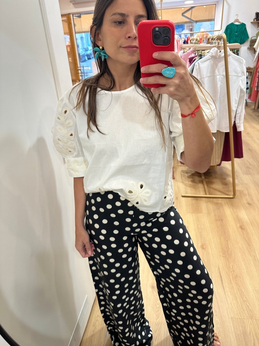 Top Begur ECRU - WILD PONY Top