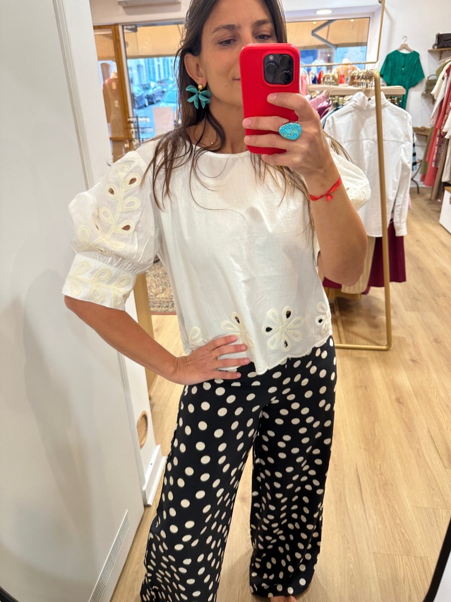 Top Begur ECRU - WILD PONY Top