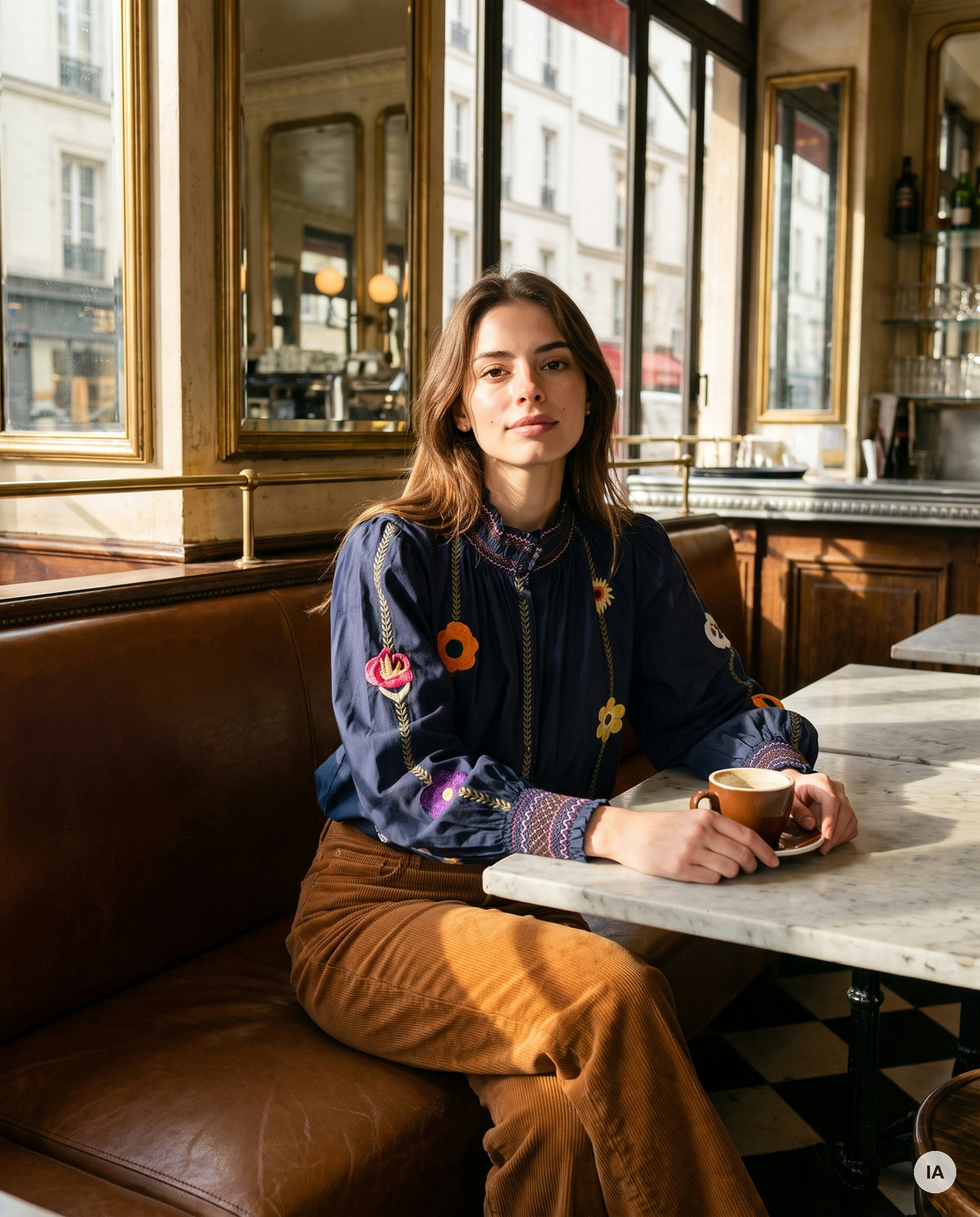 TOP BIANCA - CASBAH LOVE Top — Image générée par IA