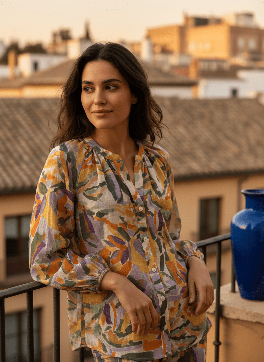 TOP BRUNA KAKI - SEEUSOON Top