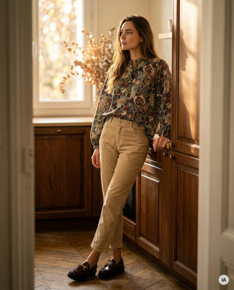 TOP CUTE STEPPE - MINUIT DOUZE TOP — Image générée par IA