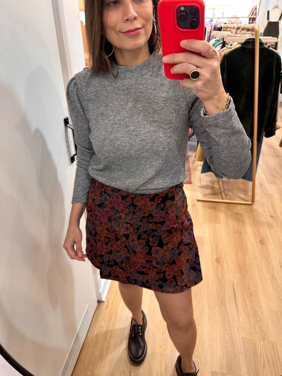 Top Graziella GRIS - CHARLIOR Pull