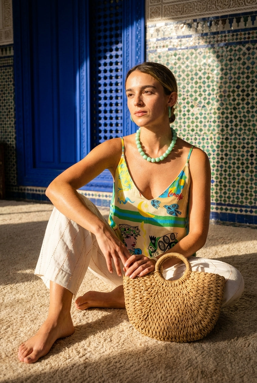 TOP NICOLETTA CARNET DE RIVIERA - ORFEO TOP