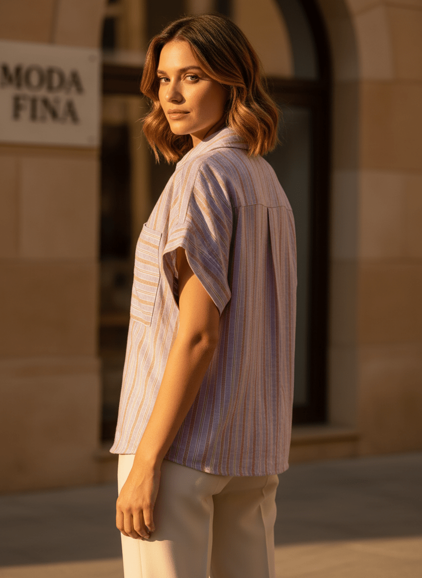 Top Petra PURPLE - THE KORNER TOP