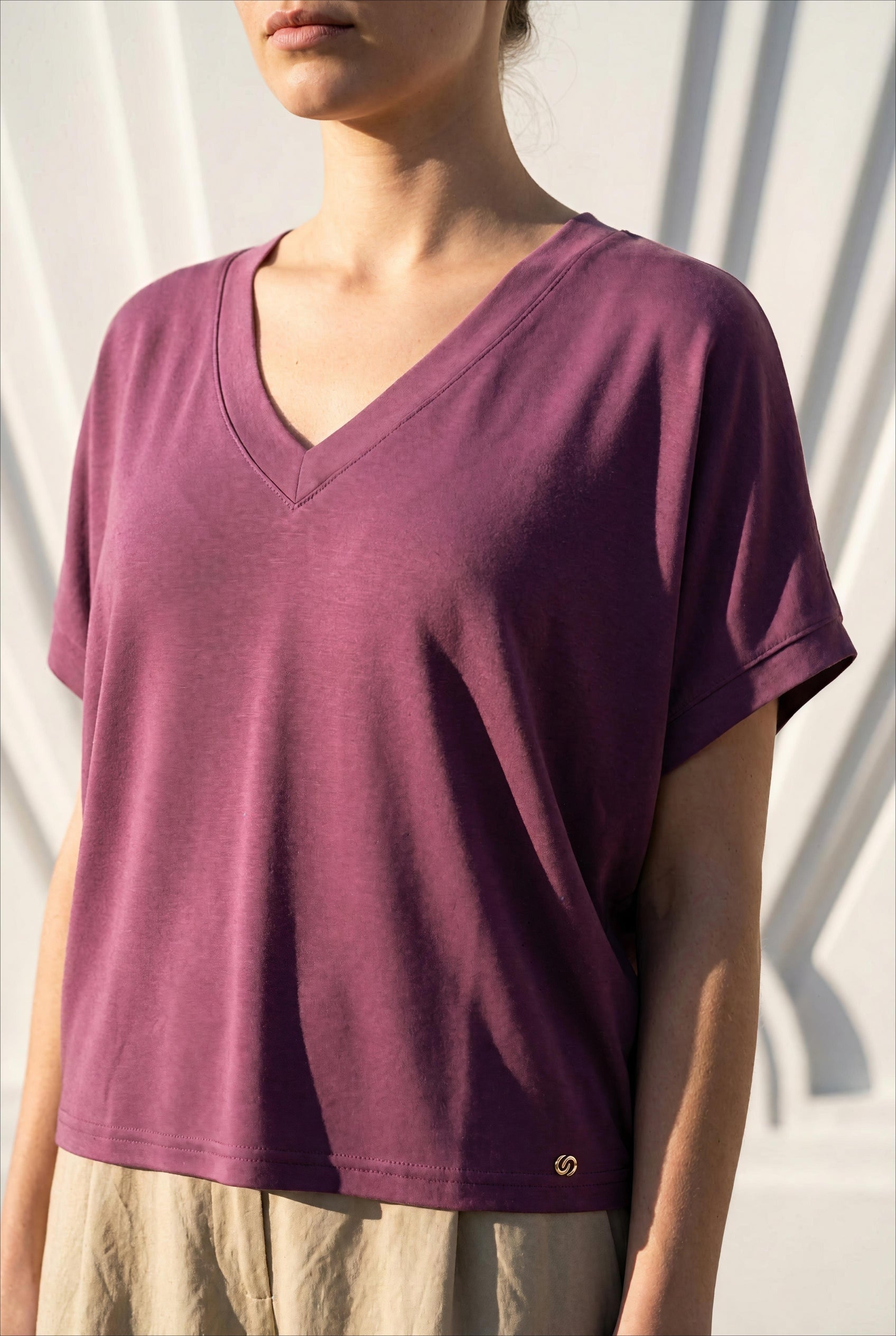 TSHIRT RAJOR VIOLET - ADORE Top