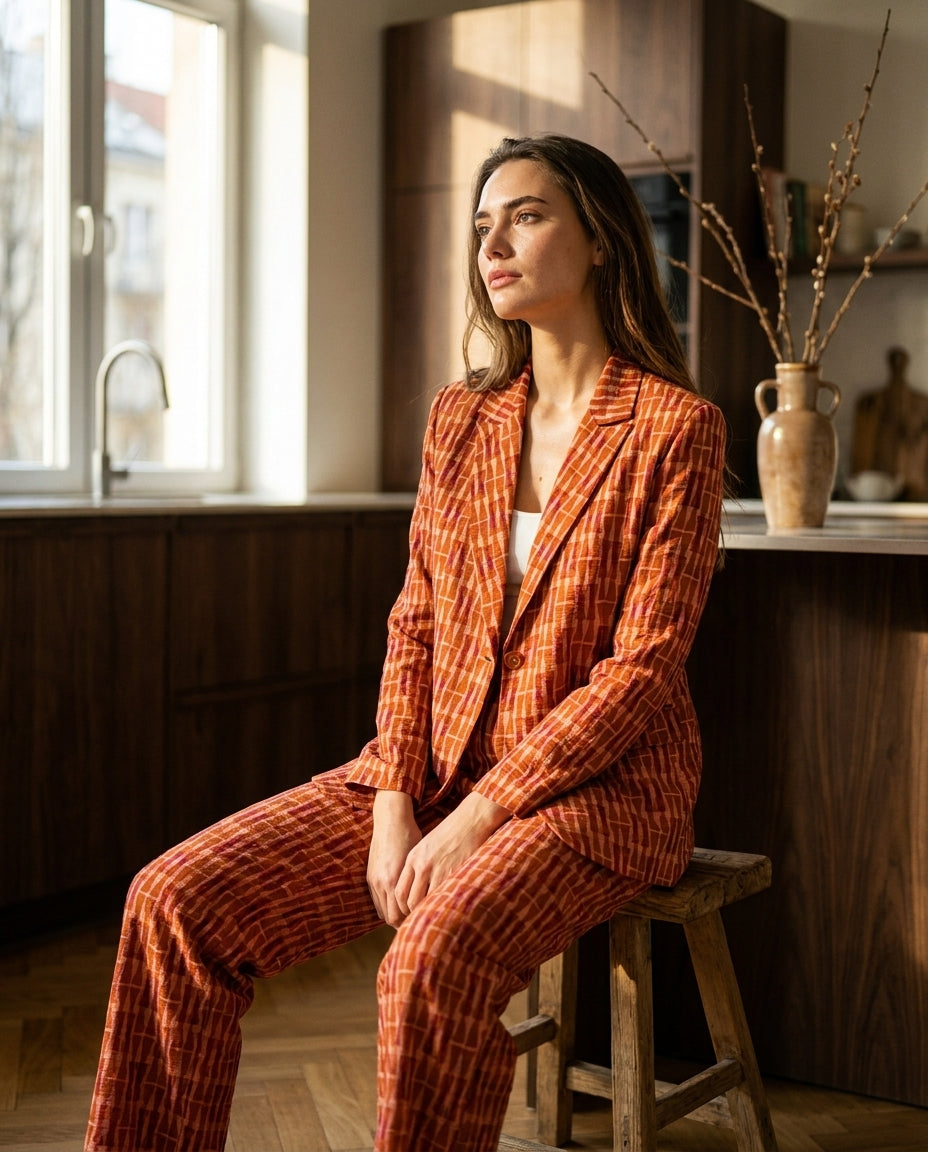 VESTE CAMILLE CAMEL - RUE DES ABBESSES Veste