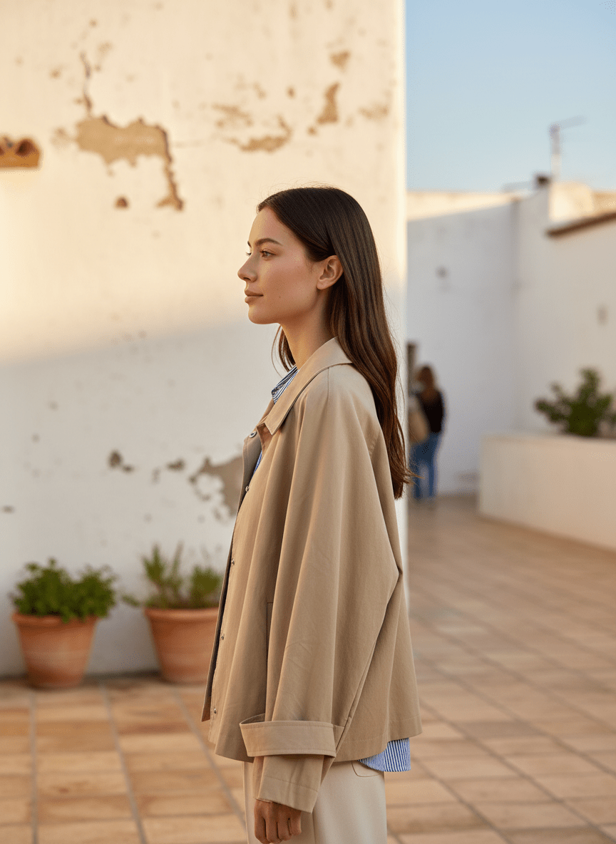 Veste Canelle Beige - YCOO Veste