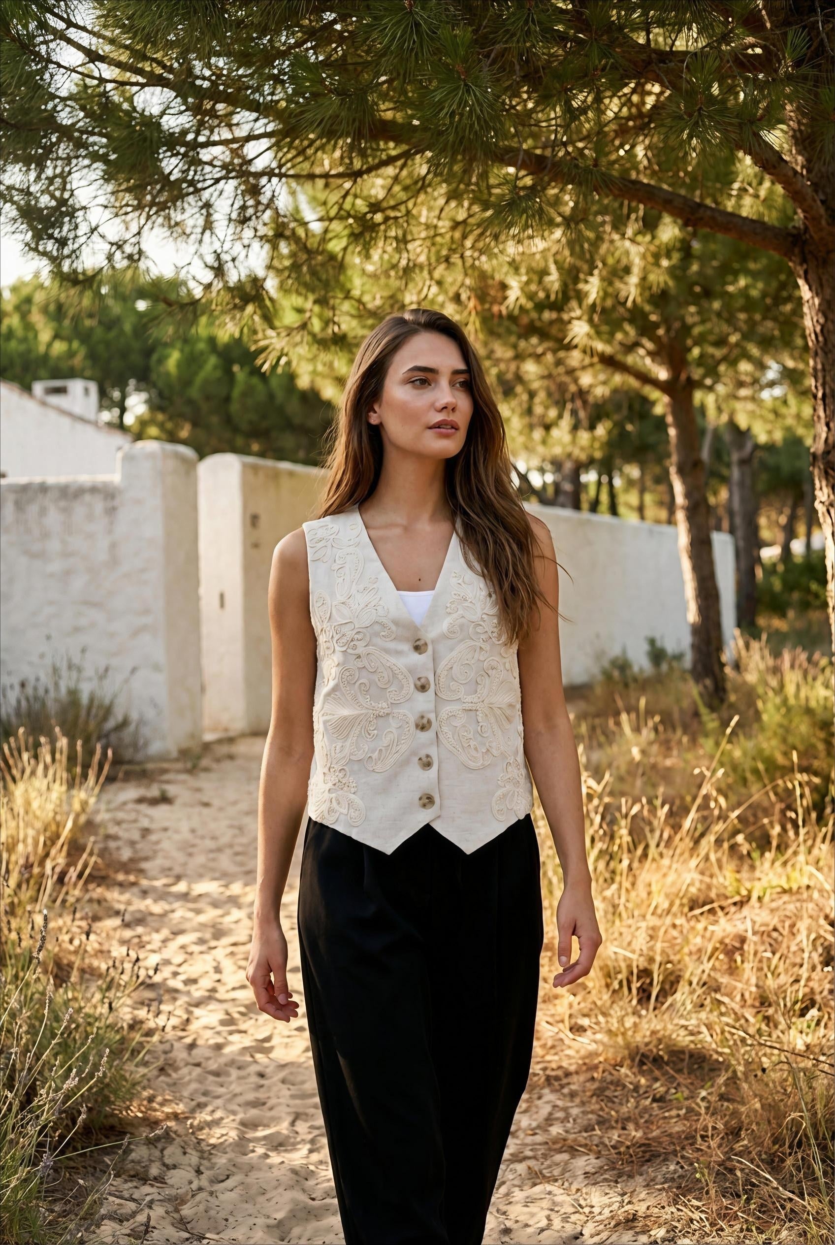 VESTE DARYL ECRU - RUE MAZARINE Veste
