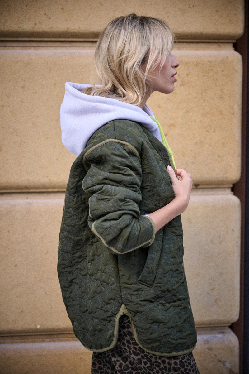 Veste Gladys KAKI - LAUREPLUSMAX Veste
