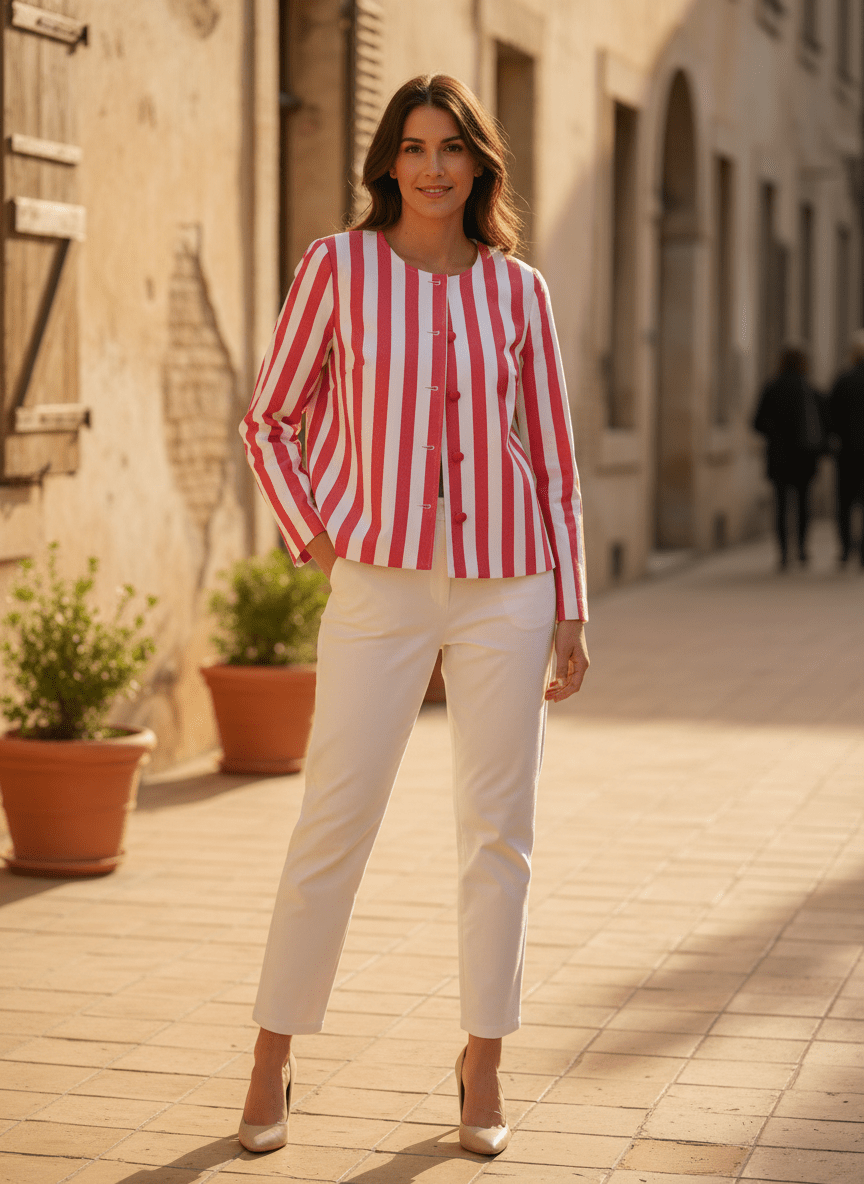 Veste Marga FRAMBOISE - YCOO Veste