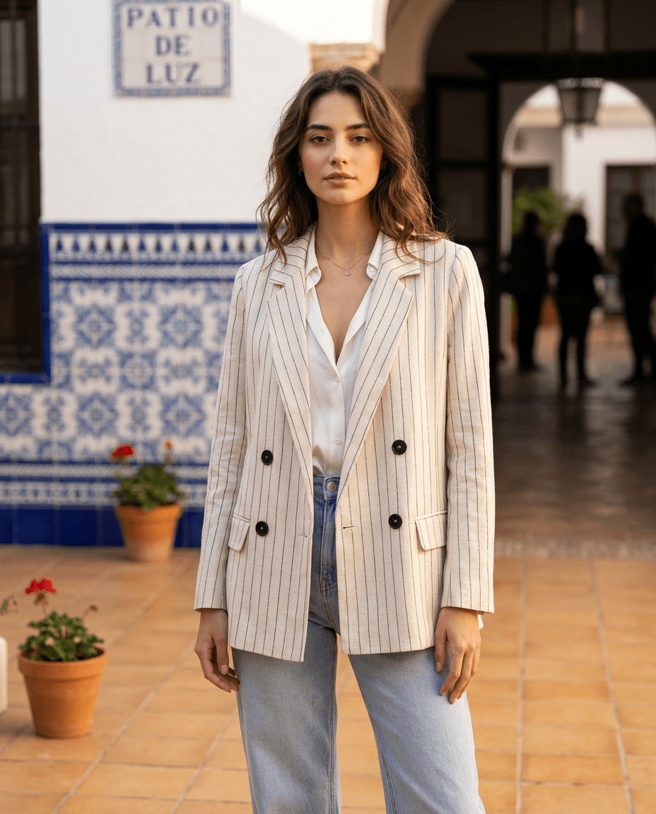 Veste Norma IVOIRE - YCOO Veste