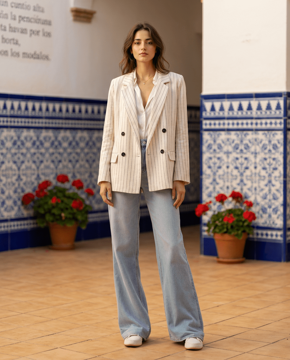 Veste Norma IVOIRE - YCOO Veste