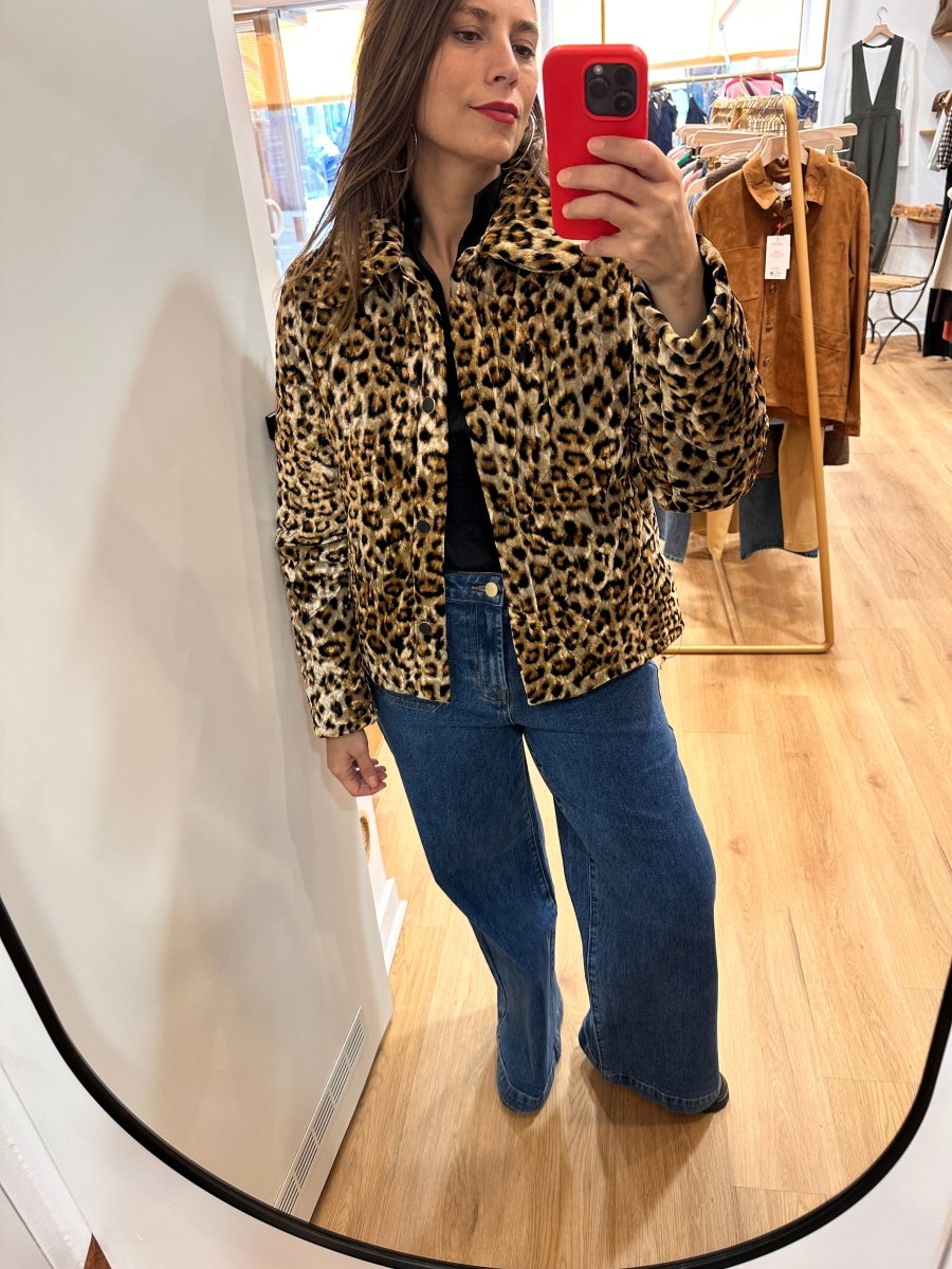 Veste Paris LEOPARD - JANE WOOD Manteau