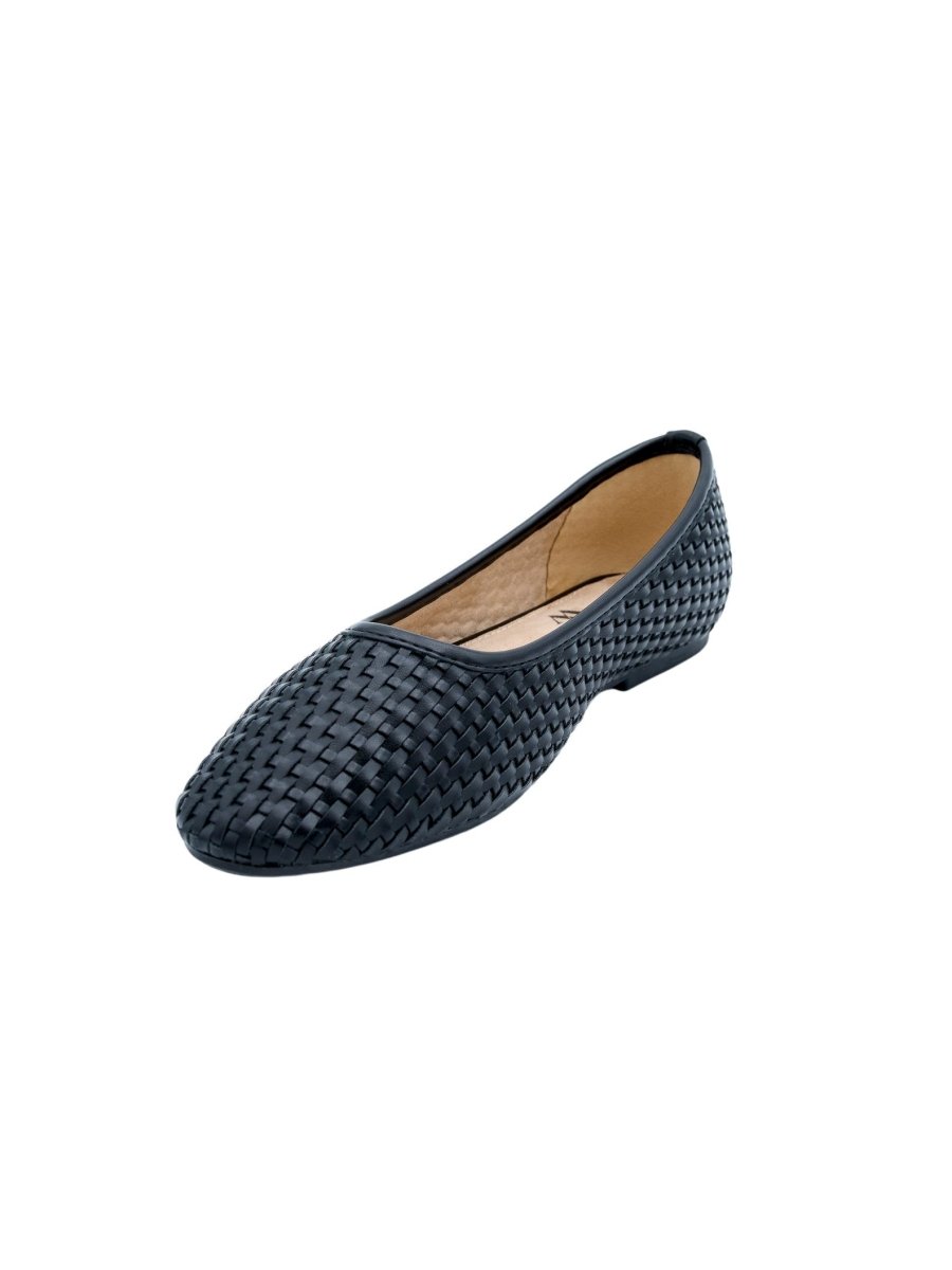 Ballerines Provence NOIR - VANESSA WU Mocassin pour femme