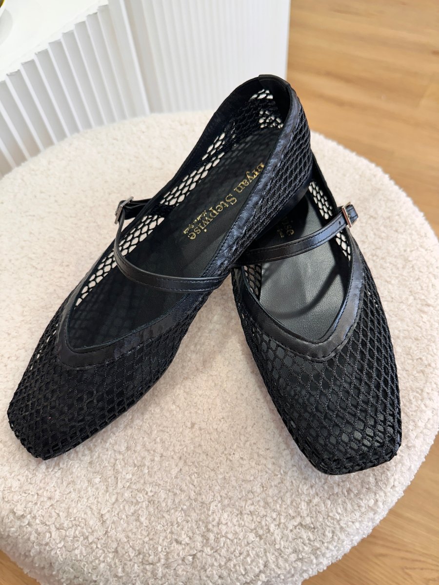 Ballerines Vic NOIR - BRYAN STEPWISE Sandales