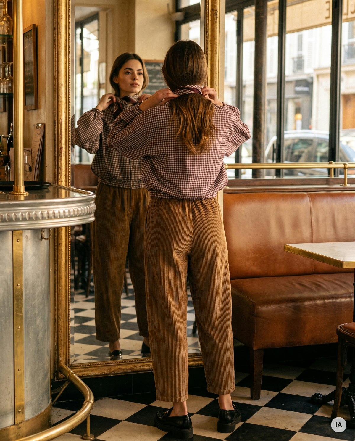 BLOUSE BELLINA - W STUDIO Top — Image générée par IA