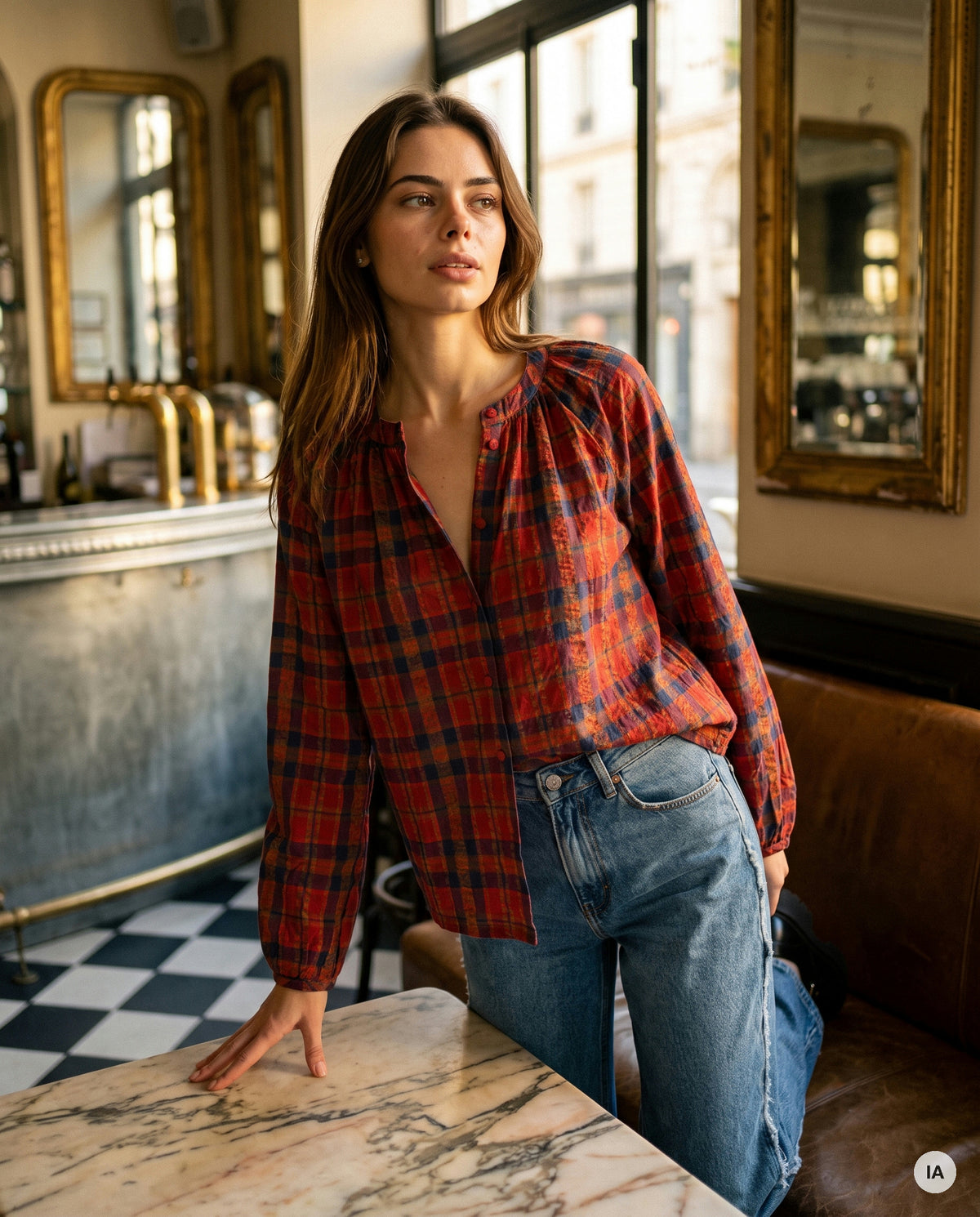 BLOUSE BORNEO - CHARLIOR Top — Image générée par IA