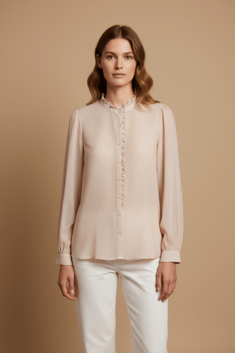 BLOUSE BOYA ROSE POUDRE - LA PETITE ETOILE TOP