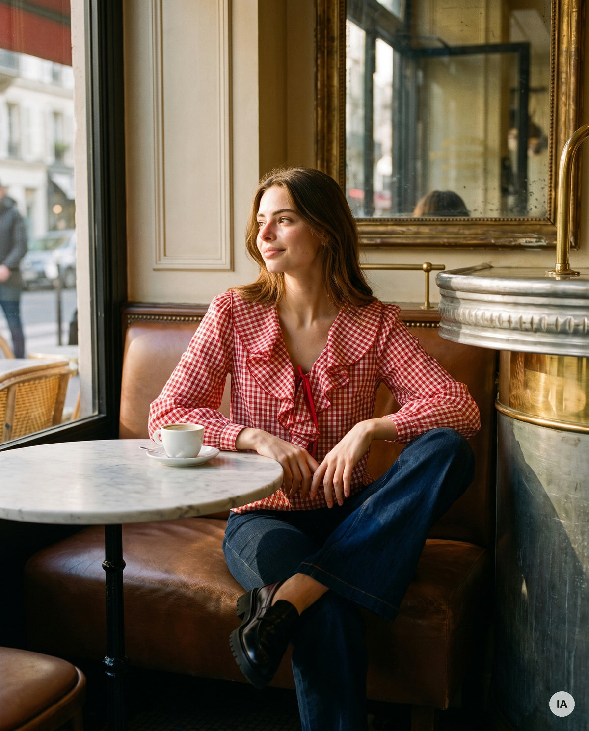 BLOUSE CATIE - YCOO Top — Image générée par IA