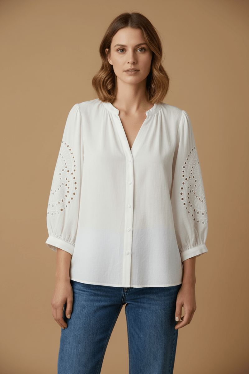 Blouse Celeste ECRU - YCOO Top
