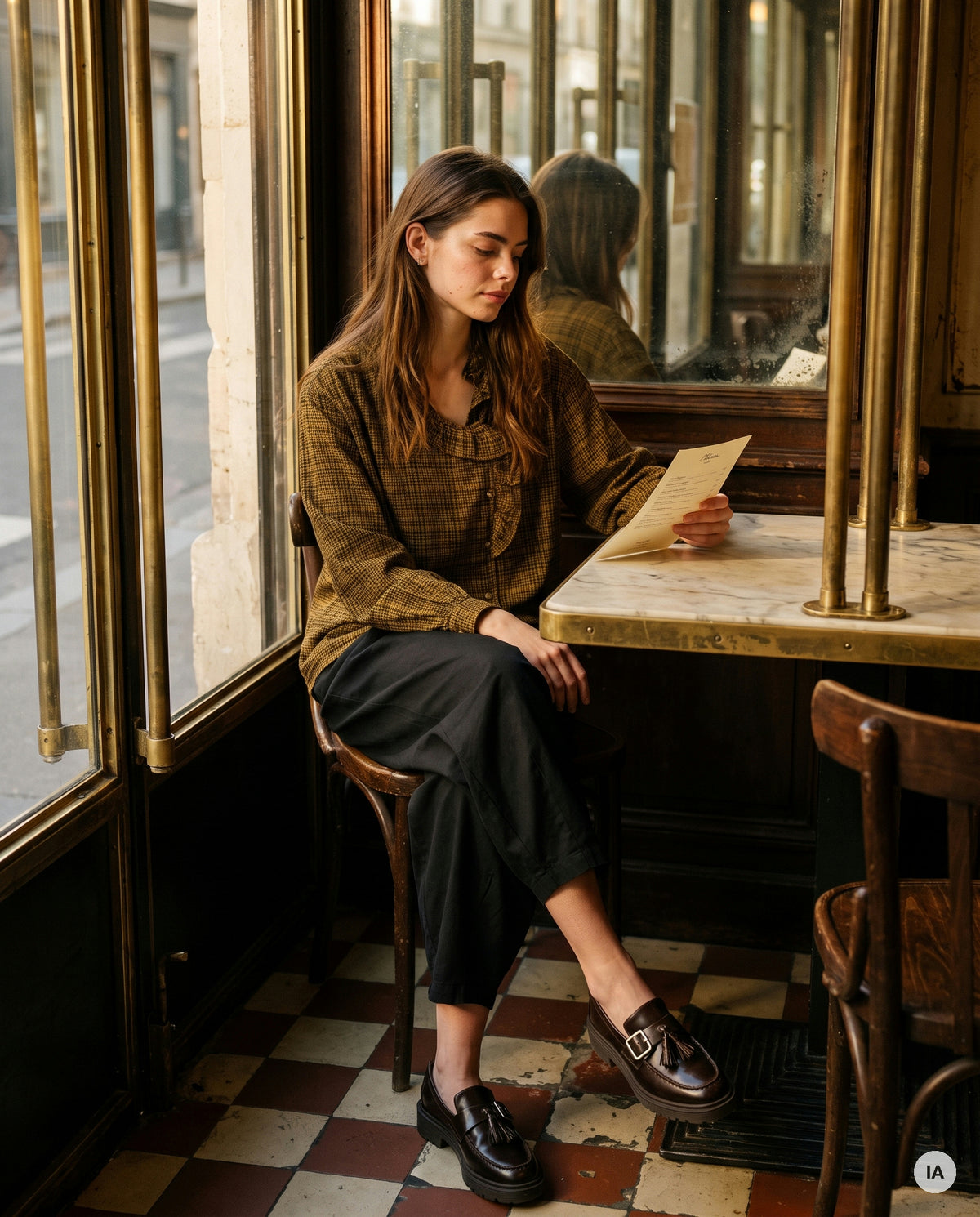 BLOUSE PALMY - W STUDIO Top — Image générée par IA