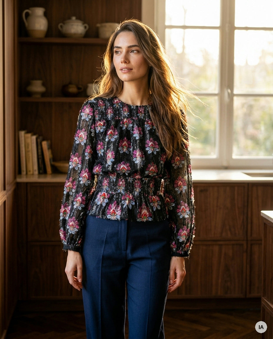 BLOUSE SALVINA - ANGE Top — Image générée par IA