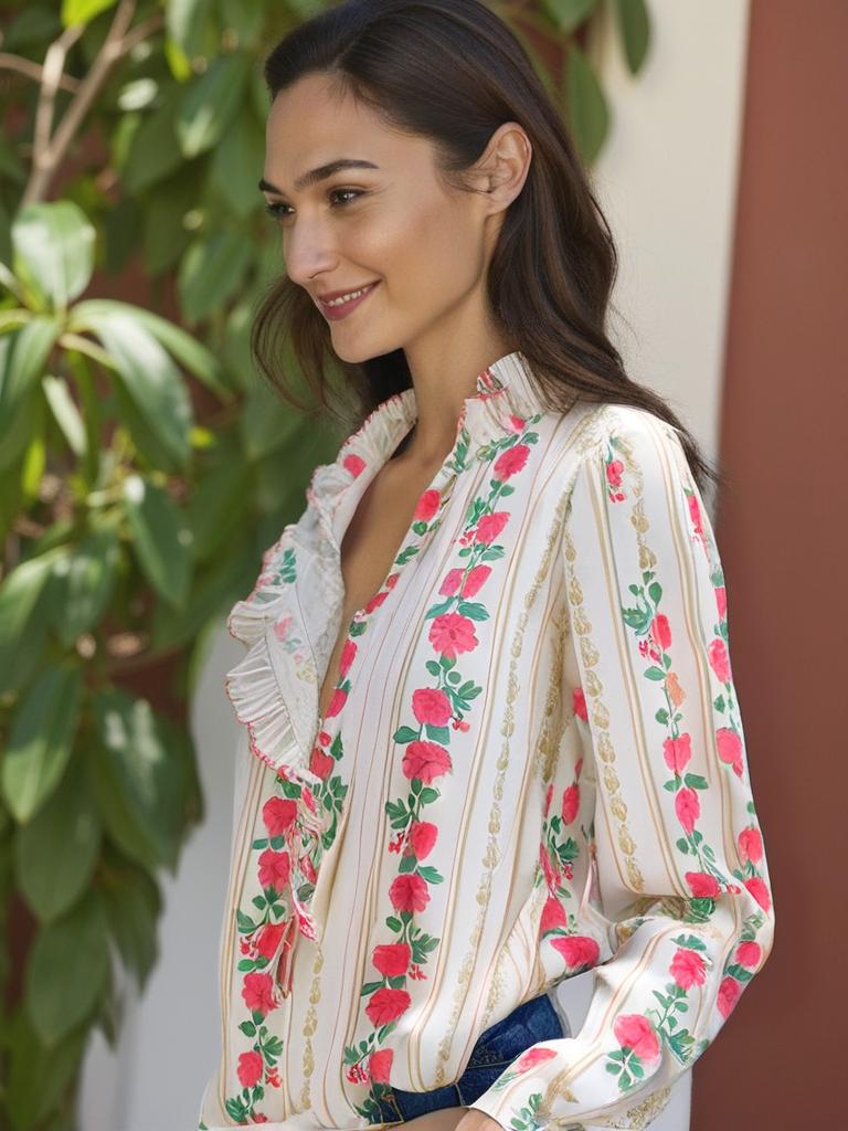 Blouse Suzie FUSCHIA - YCOO Top