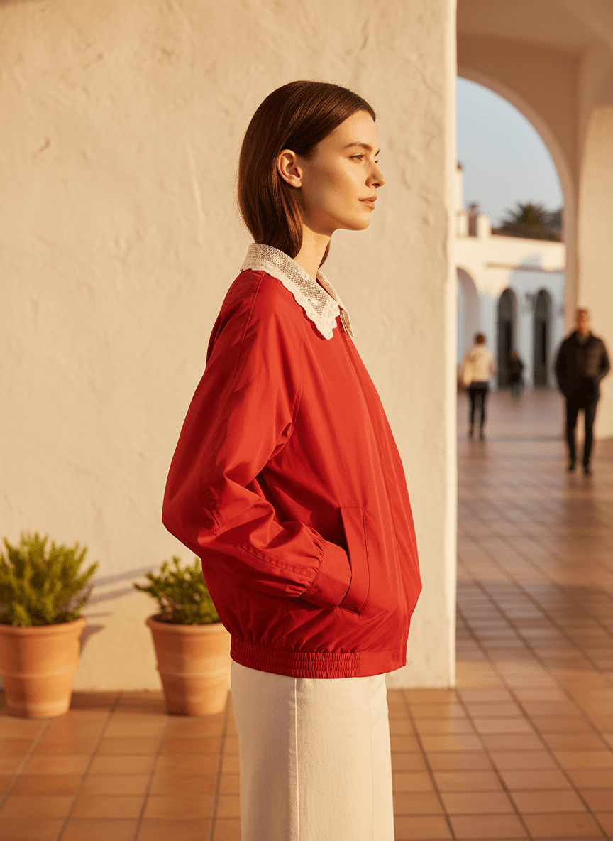 Bombers Josephine ROUGE - W STUDIO Veste
