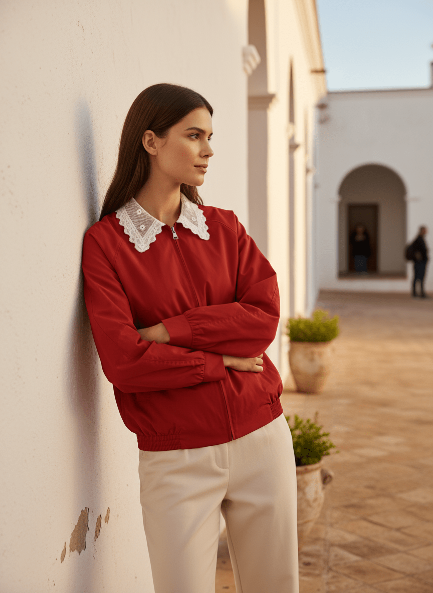 Bombers Josephine ROUGE - W STUDIO Veste