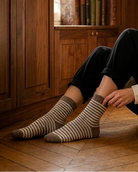 CHAUSSETTES AMI BEIGE - LA PETITE ETOILE CHAUSSETTES