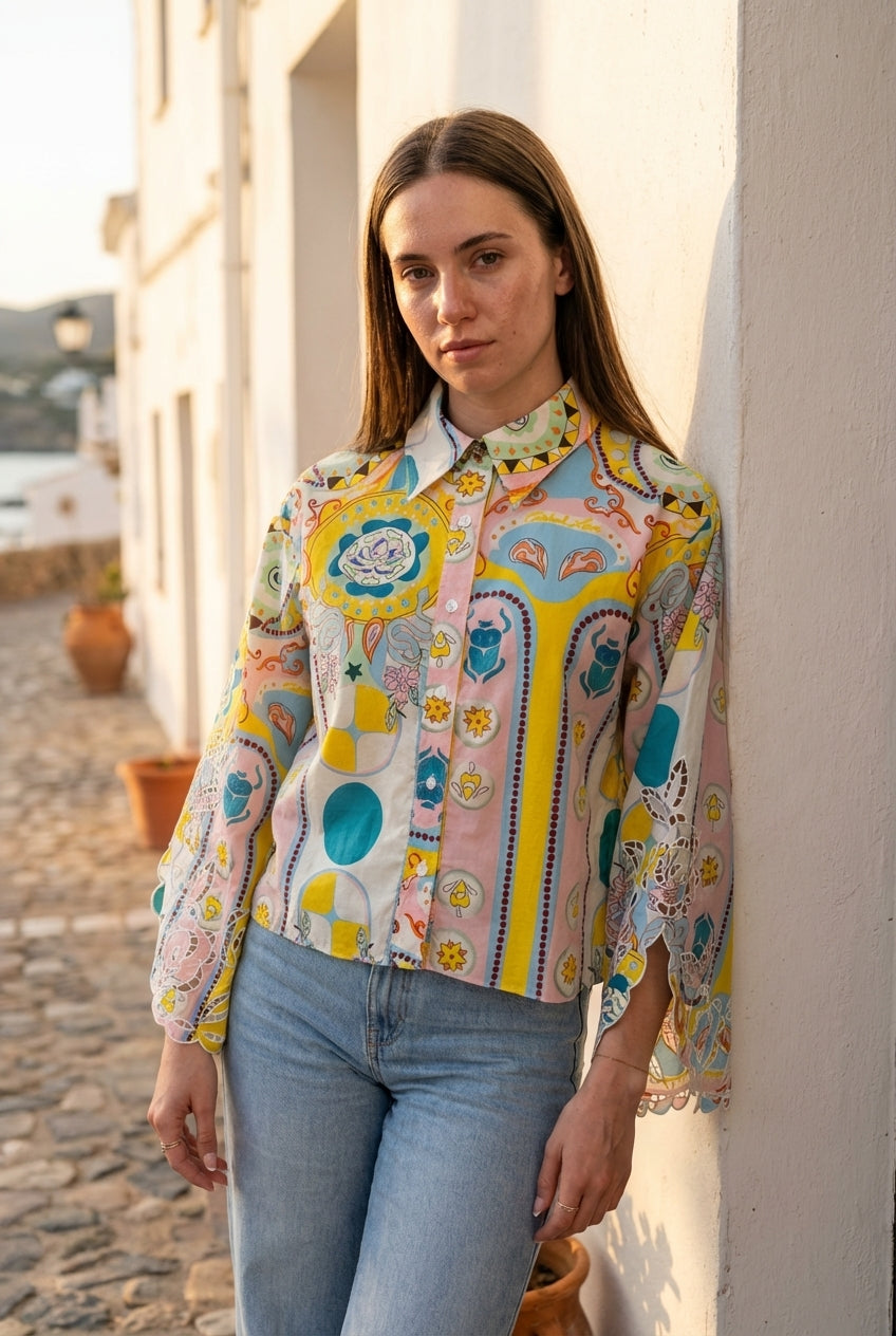 CHEMIE AVA BOLLYOOD BLOOM - CASBAH LOVE Top