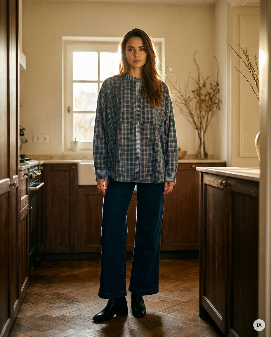 CHEMISE BENJAMIN - LAUREPLUSMAX Top — Image générée par IA