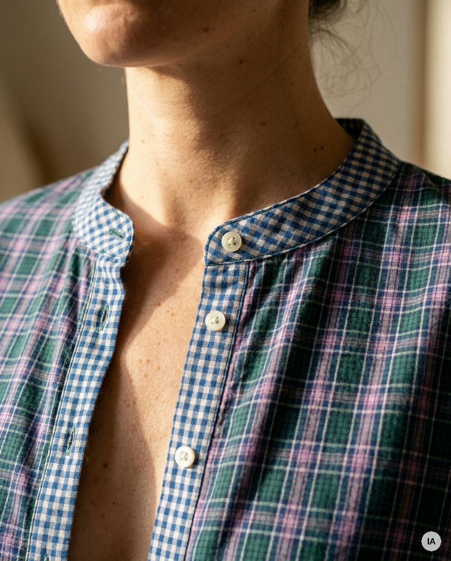 CHEMISE BENJAMIN - LAUREPLUSMAX Top — Image générée par IA