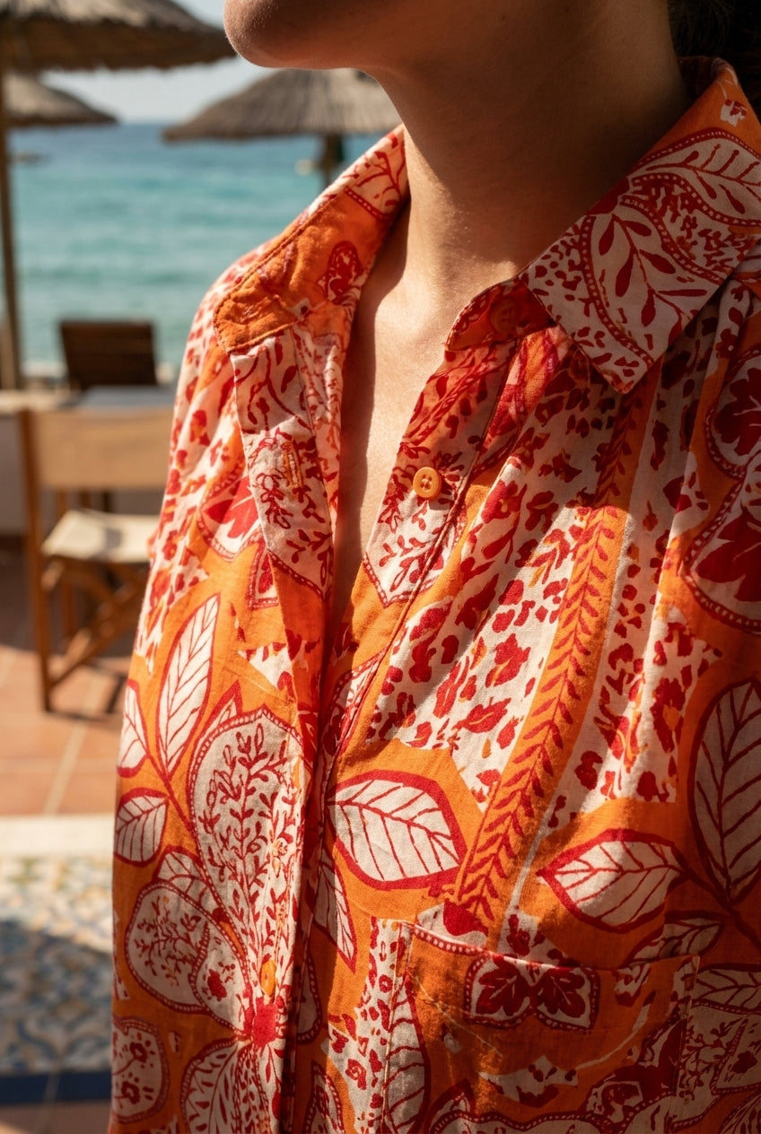 CHEMISE MADOX PRINT EDEN - RUE MAZARINE Top