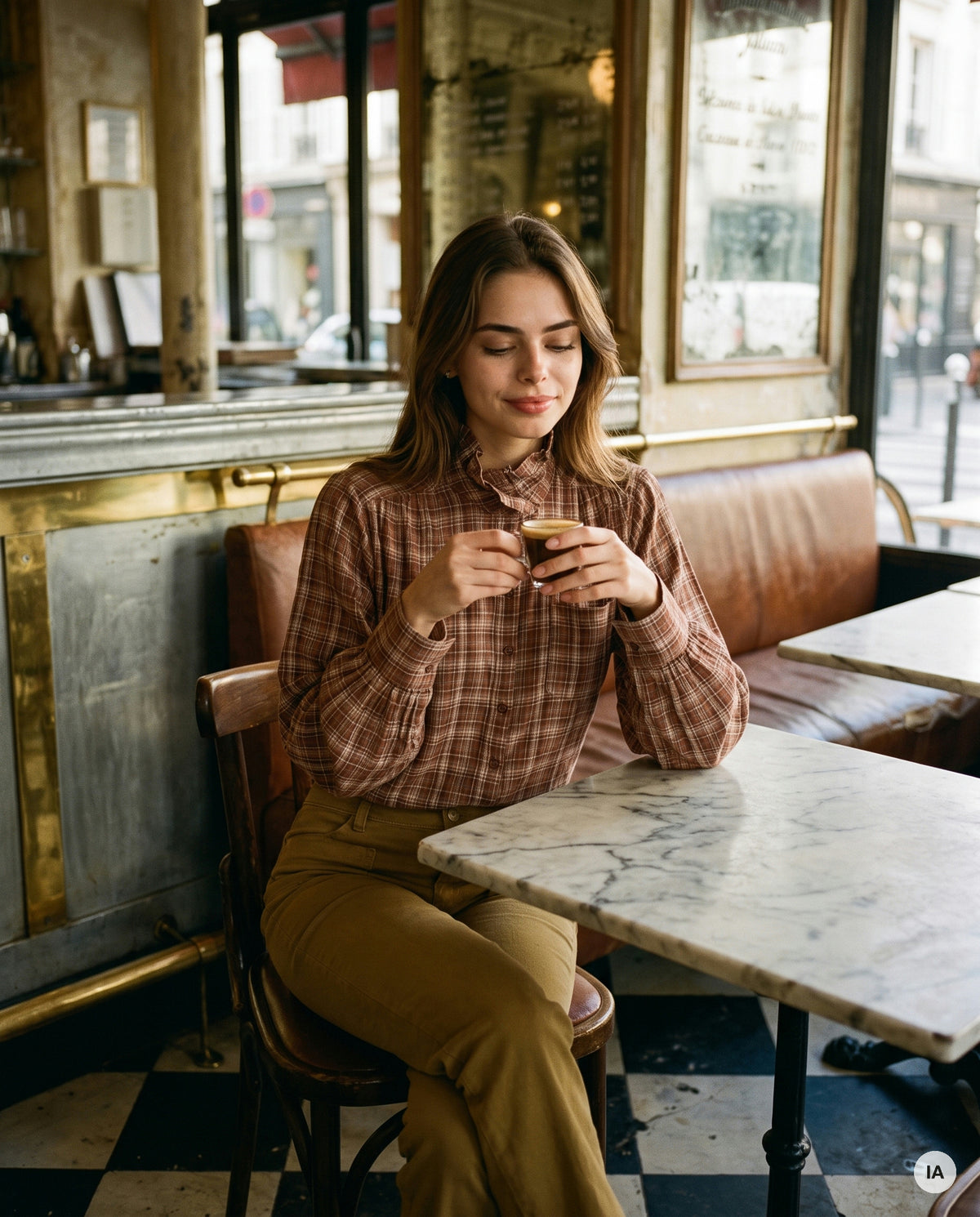 CHEMISE SUZIE - YCOO Top — Image générée par IA