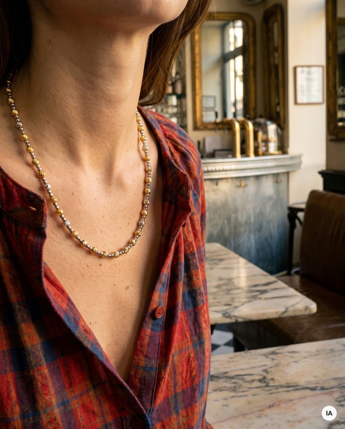 COLLIER ANDER - MILË MILA Collier — Image générée par IA