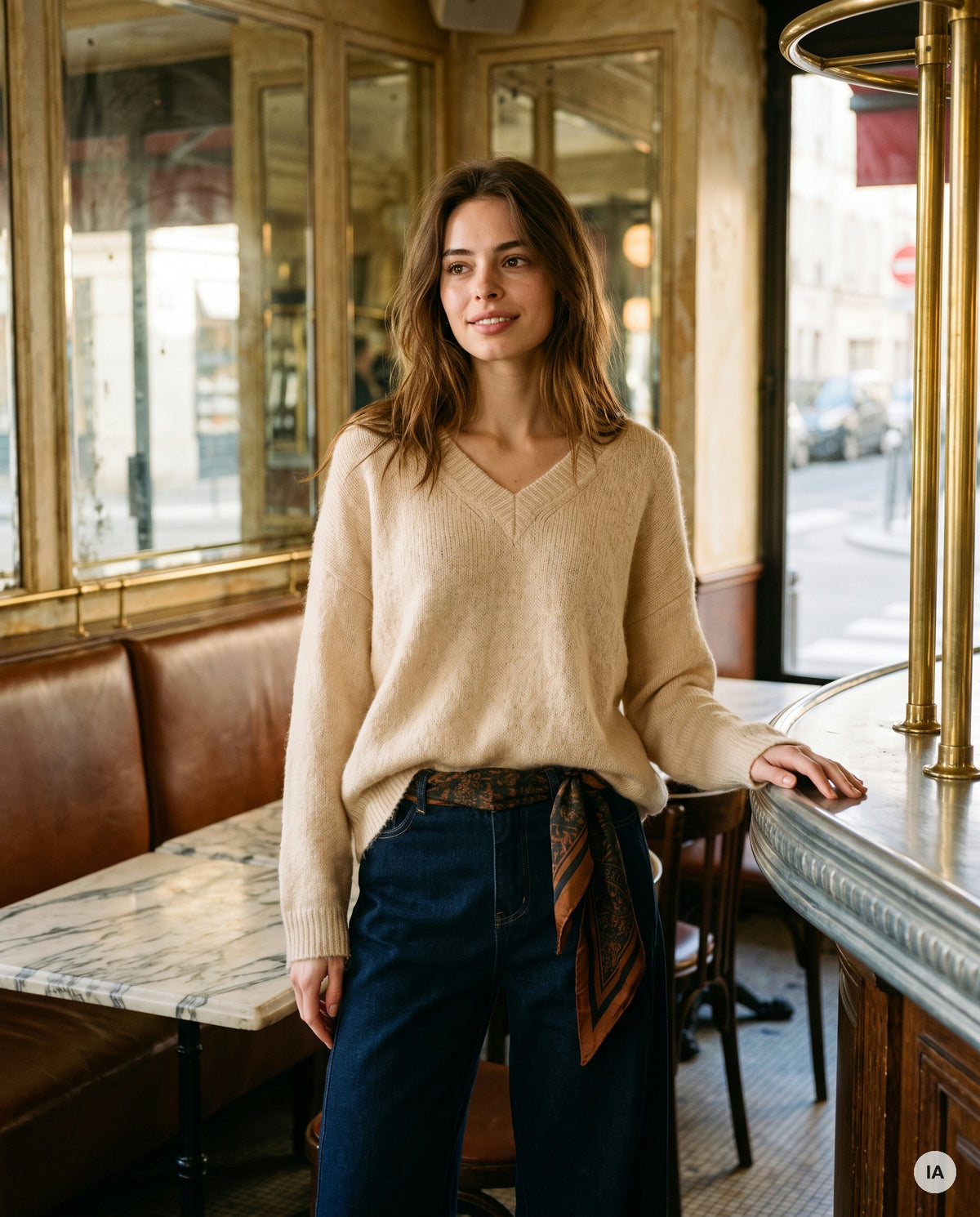 FOULARD ALAYA MARINE - LA PETITE ETOILE Ceinture — Image générée par IA