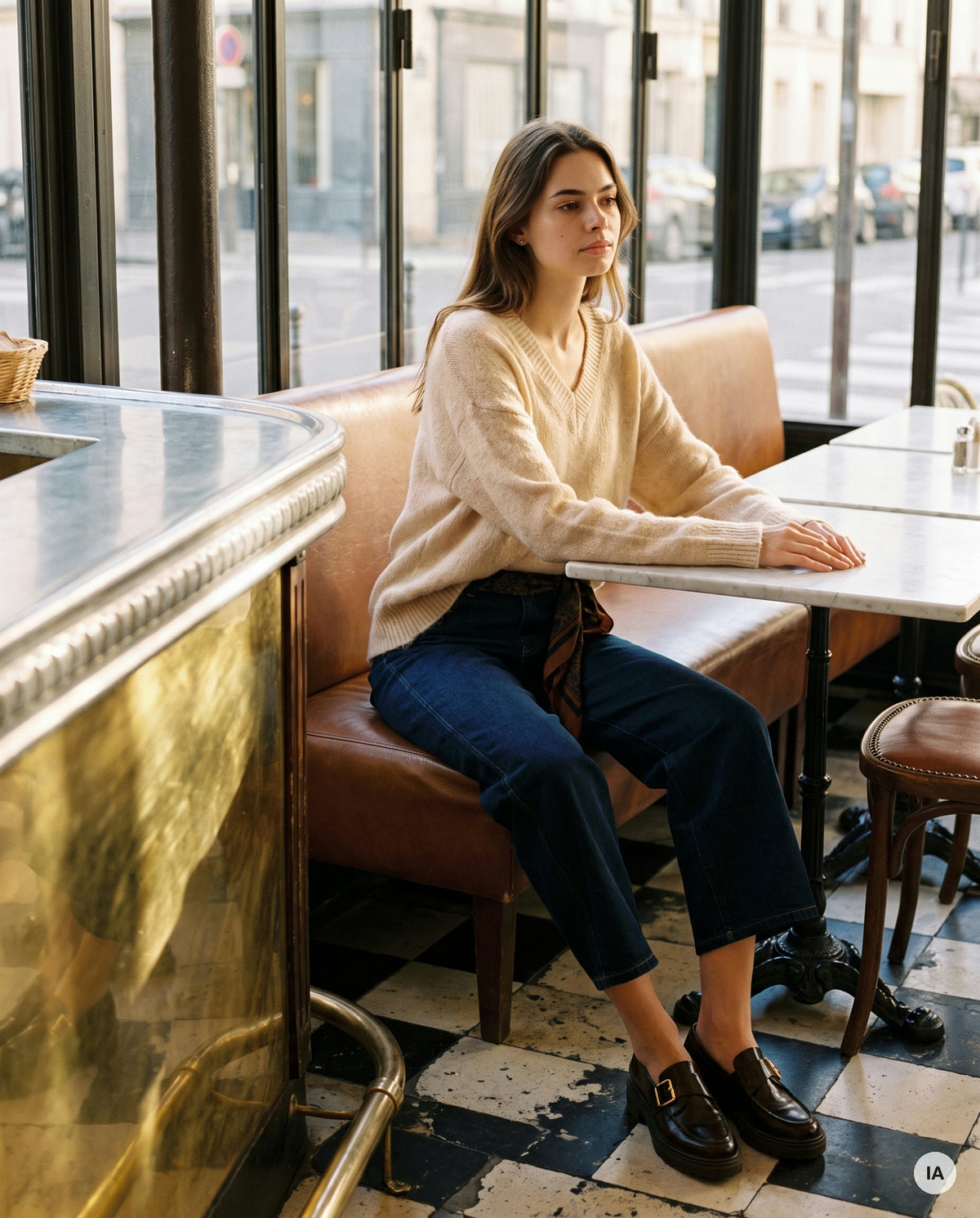 FOULARD ALAYA MARINE - LA PETITE ETOILE Ceinture — Image générée par IA
