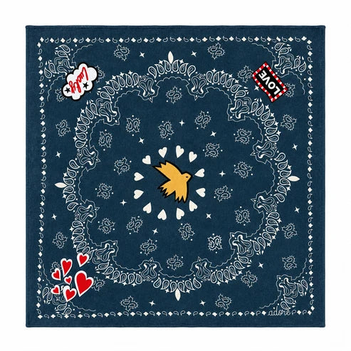 Foulard Lucky – Uni-green flag – Loëla