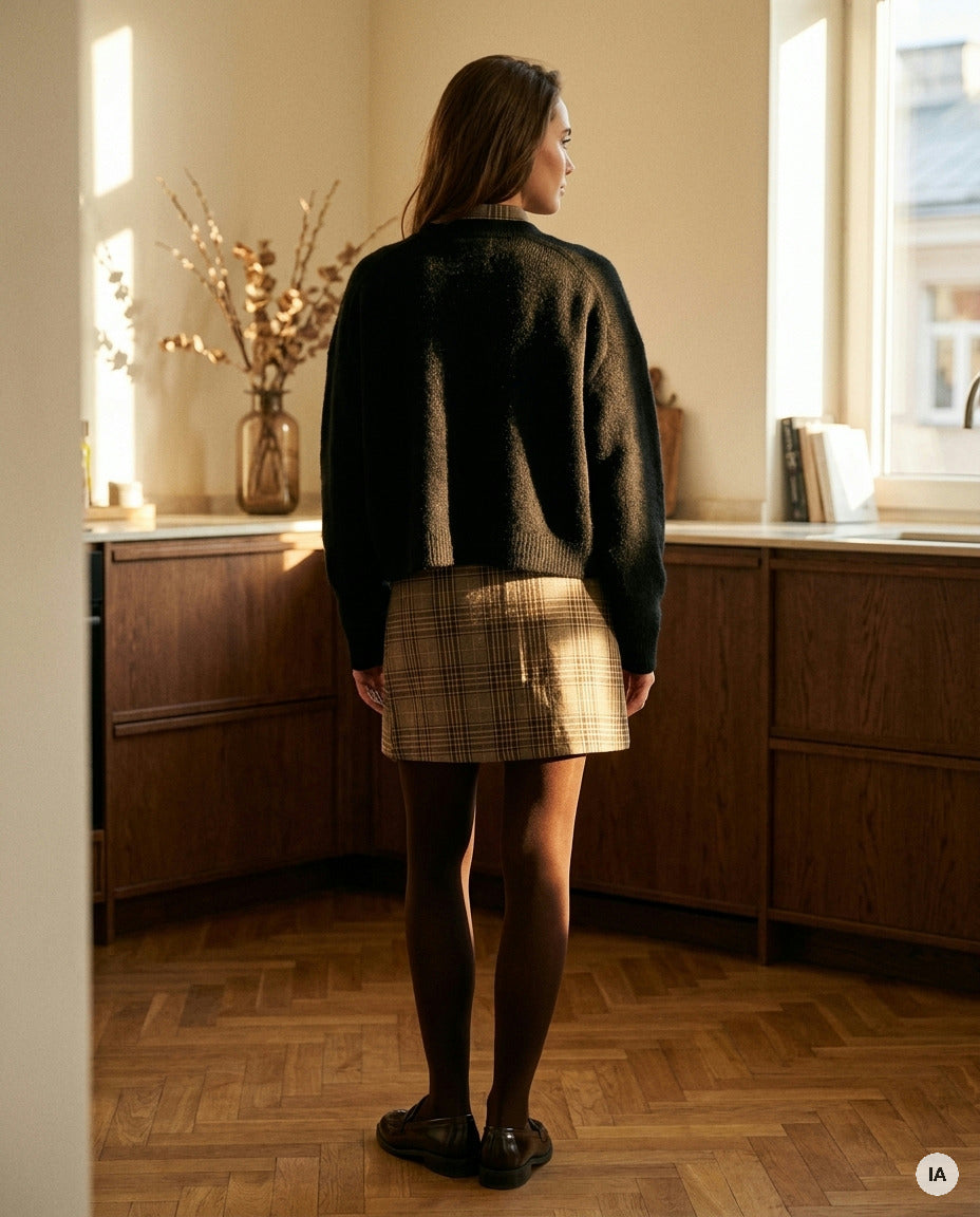GILET AZMARA NOIR - ORFEO Pull — Image générée par IA