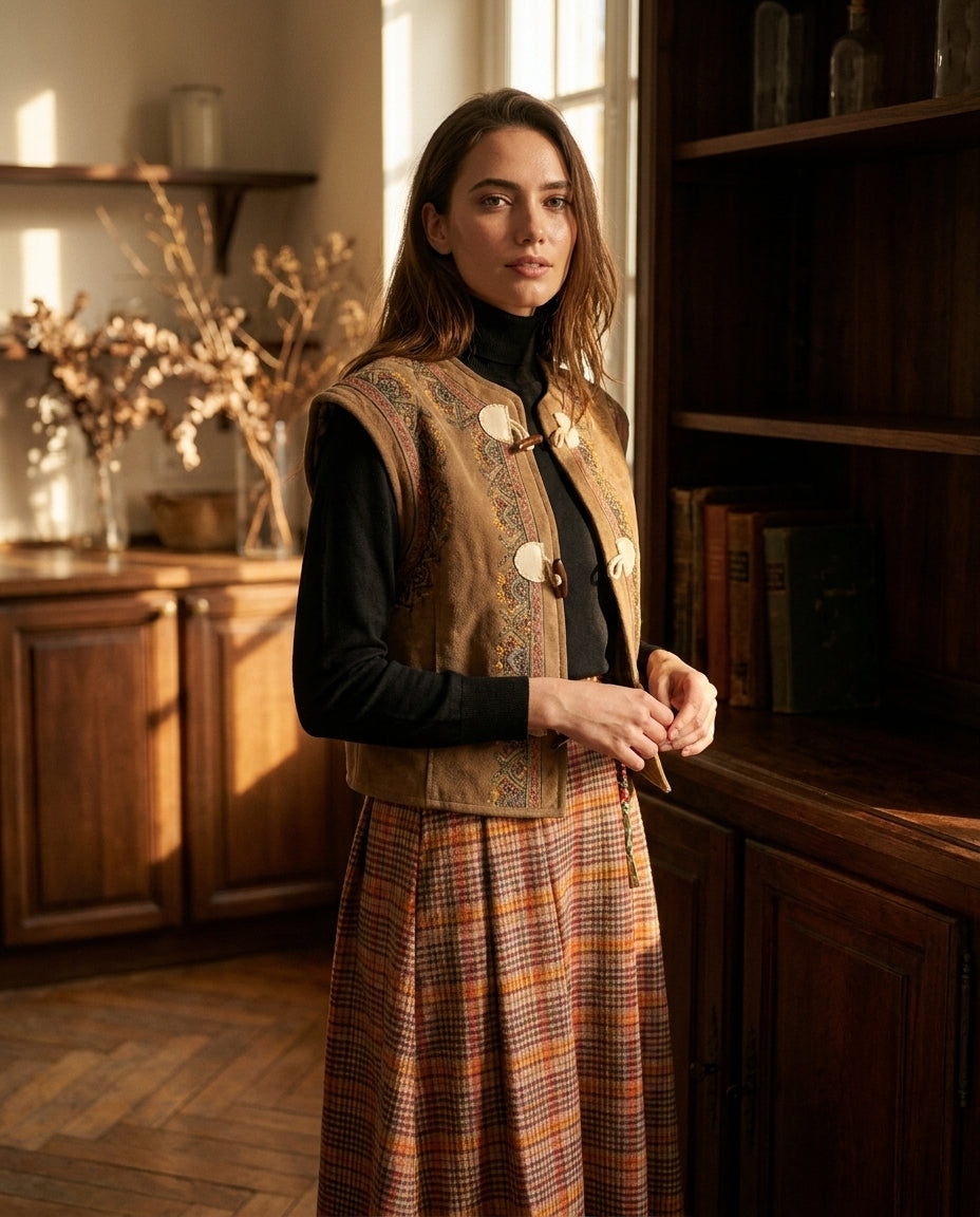 GILET GIPSY - MINUIT DOUZE VESTE