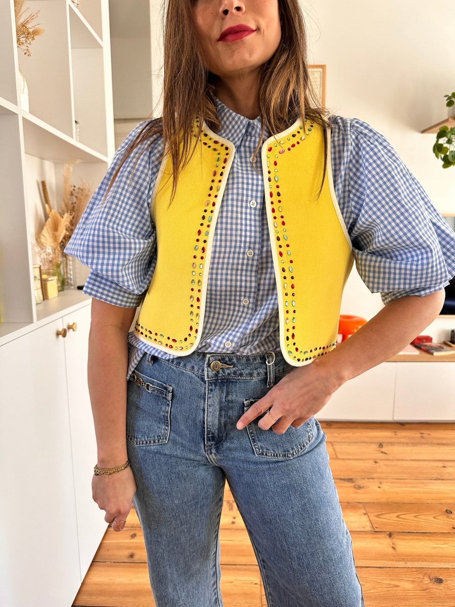 Gilet Victoire ROSE - ADORE Gilet
