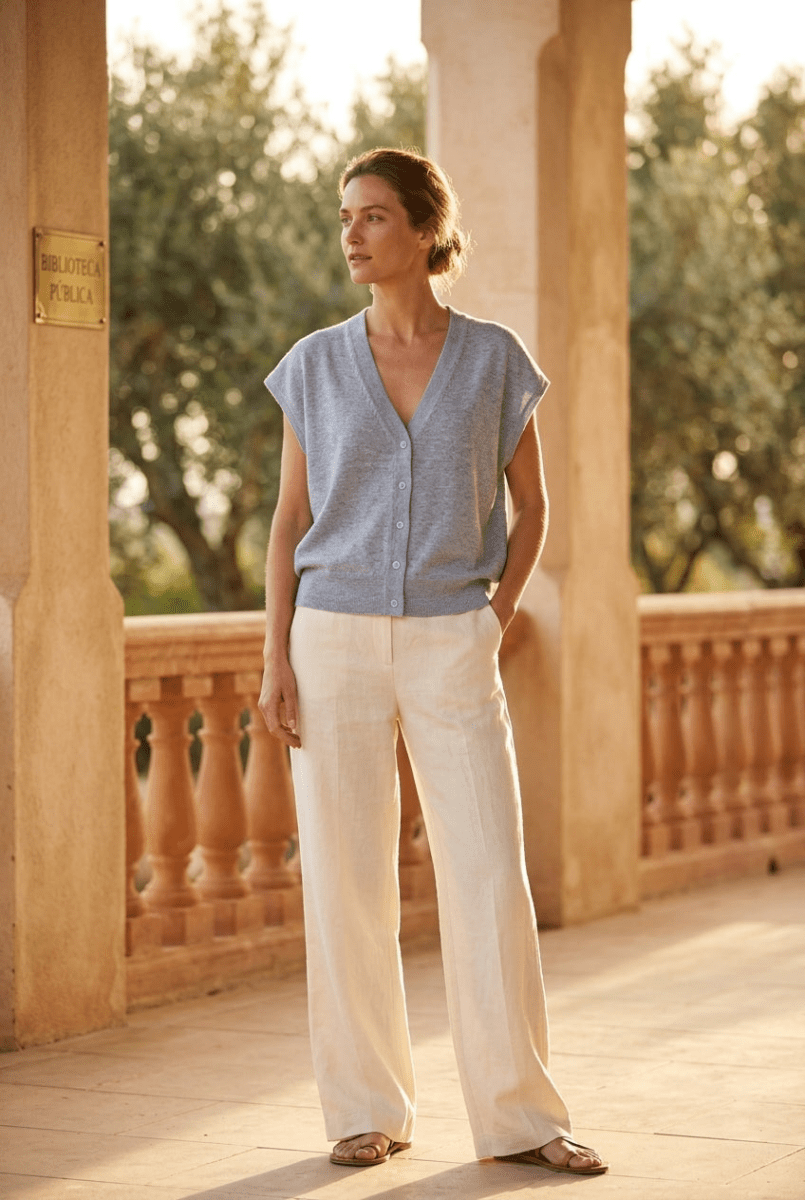 GILET YOUTH CHAMBRAY - RUE MAZARINE GILET