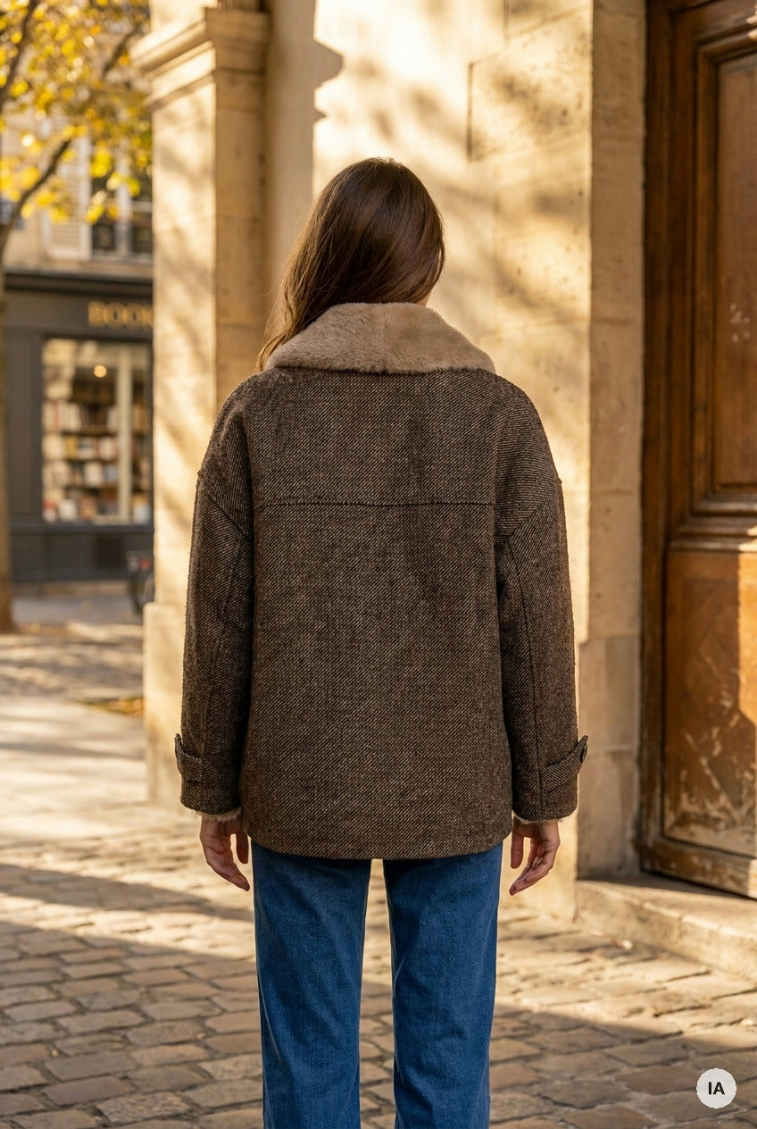 JAKE MANTEAU61033300 - SEEUSOON COAT — Image générée par IA
