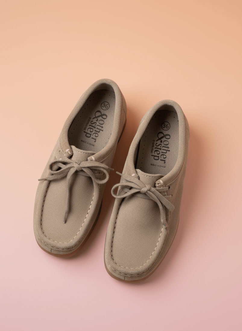 Mocassin croute de cuir MUSHROOM - ANOTHERSTEP Mocassin