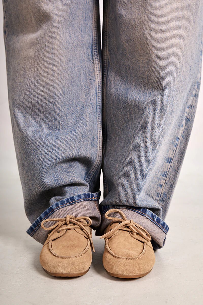 Mocassins Abby BEIGE CLAIR - BRYAN STEPWISE Mocassin