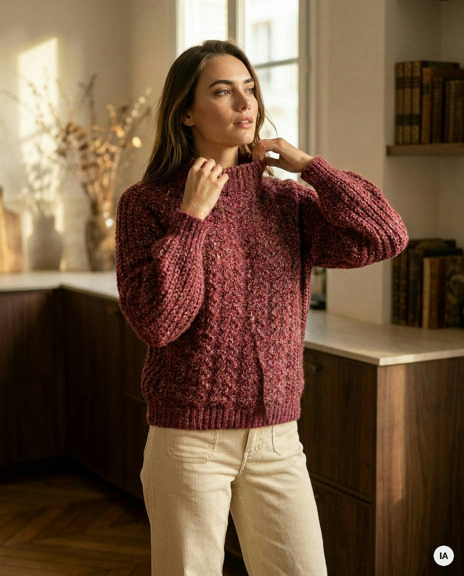MONA SWEATER - THE KORNER SWEATER — Image générée par IA