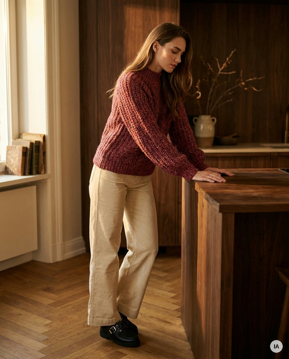 MONA SWEATER - THE KORNER SWEATER — Image générée par IA