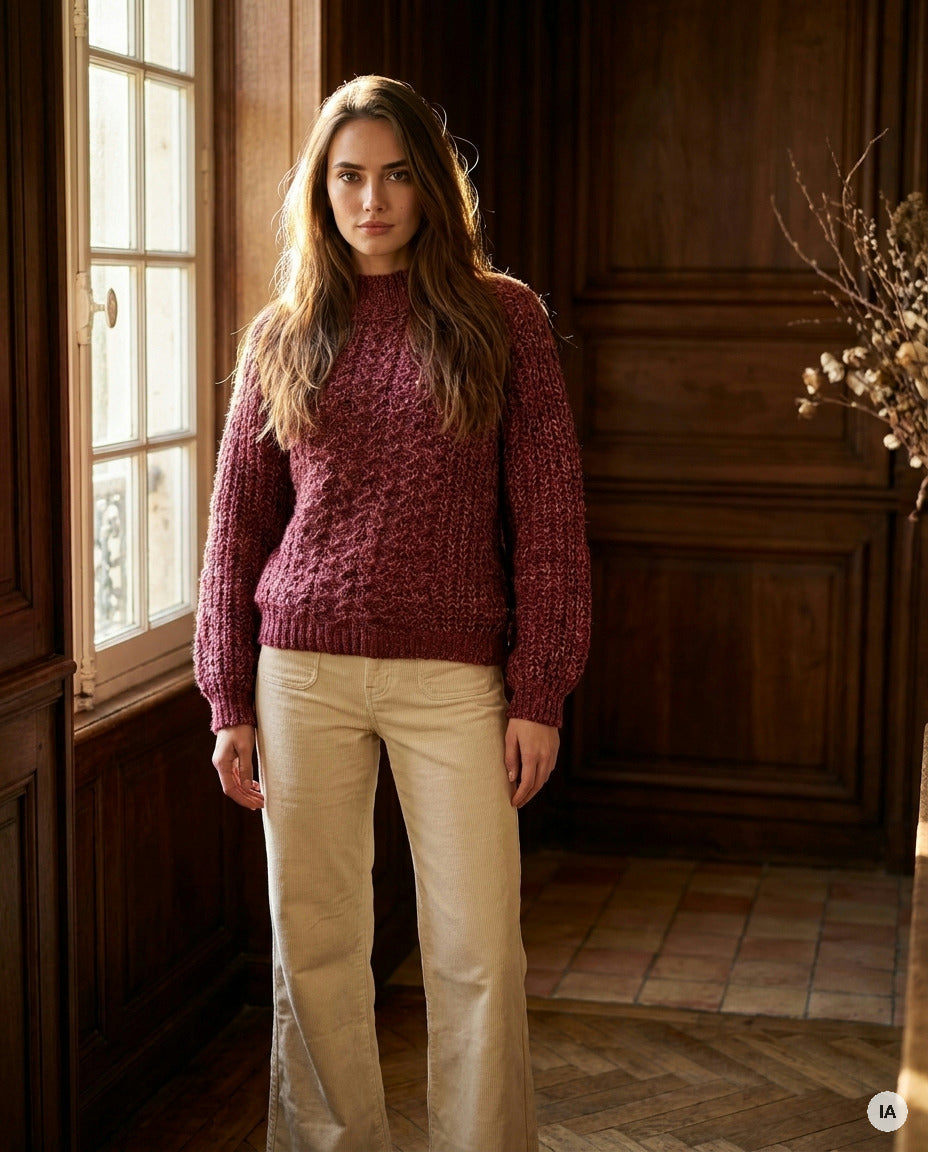 MONA SWEATER - THE KORNER SWEATER — Image générée par IA