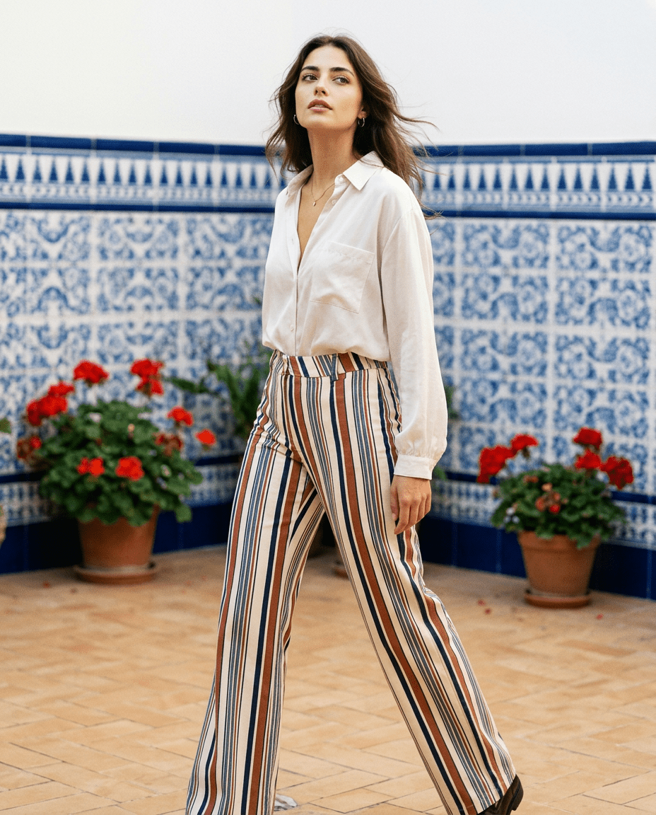 Pantalon Boris ROUILLE - CHARLIOR Pantalon